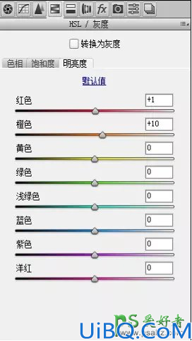 Photoshop婚片后期调色教程实例：打造低饱合度日系色彩情侣婚纱艺术照