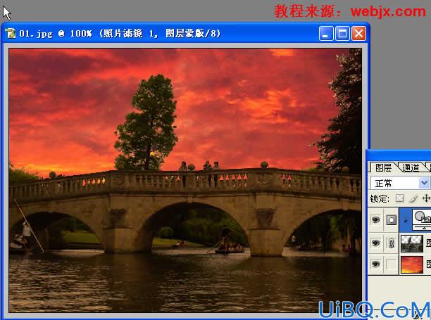 图片hecheng合成教程:打造夕阳风景