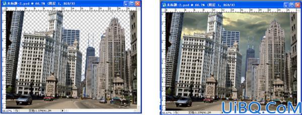 Photoshop合成教程：打造战火纷飞的城市