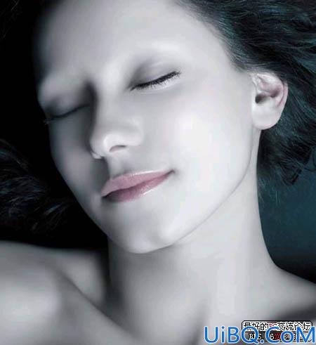 photoshop合成教程:美女照片脸部合成修饰