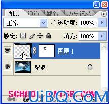 Photoshop照片合成教程:卡通儿童形象白云