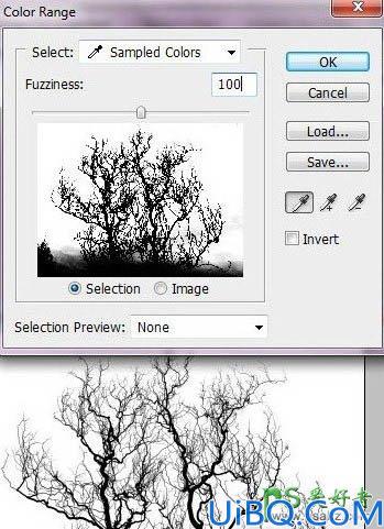 Photoshop合成教程：合成科幻效果的古老树屋-天空中飞翔的古树效果