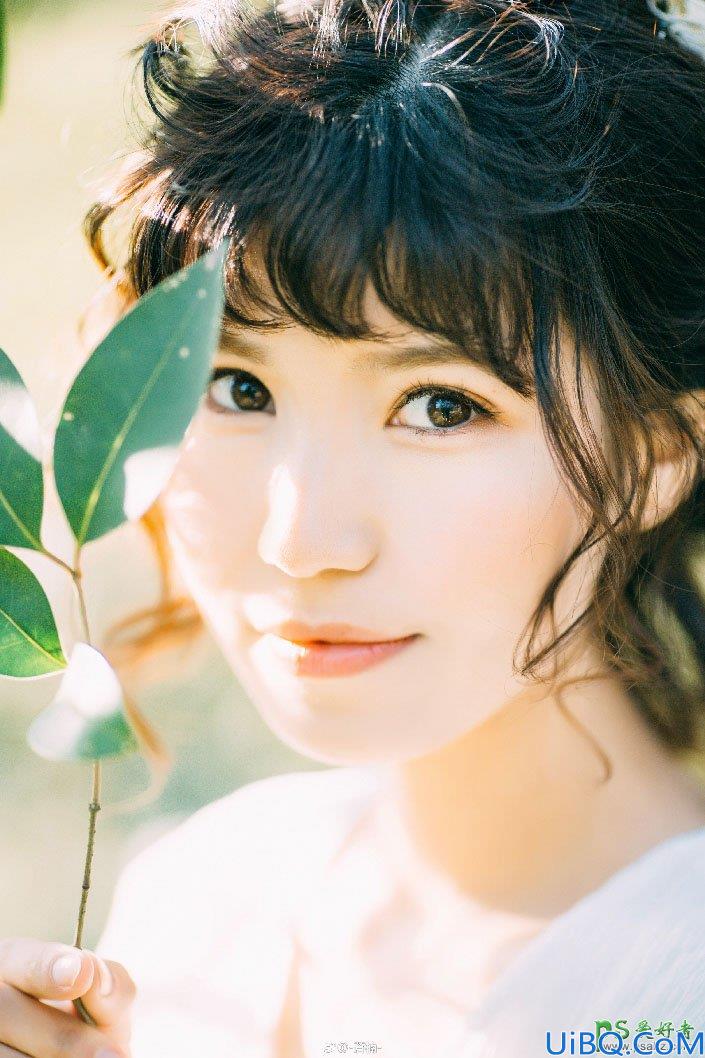Photoshop婚纱照调色教程：给清纯少女外景婚纱照调出唯美的阿宝色