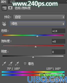 Photoshop调色教程：给夏日白色长裙美腿女孩儿生活照调出唯美梦幻青绿色