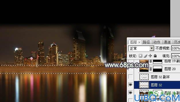 Photoshop婚片合成教程：打造浪漫华丽的夜景婚纱艺术照效果图
