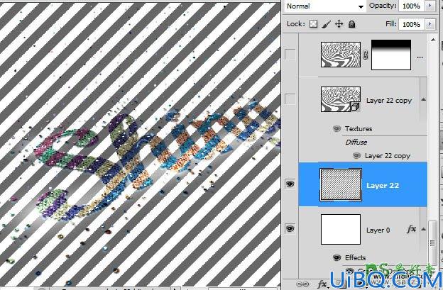Photoshop创意文字设计教程：制作色彩斑斓的光斑字体，个性的发光艺术字