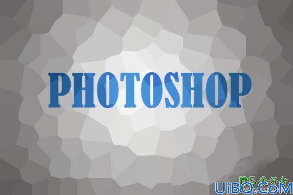 Photoshop字效教程：学习制作质感多边形纹理效果的艺术文字