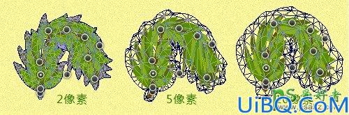Photoshop圣诞专属字体设计教程：学习手工绘制漂亮的常青树字体效果