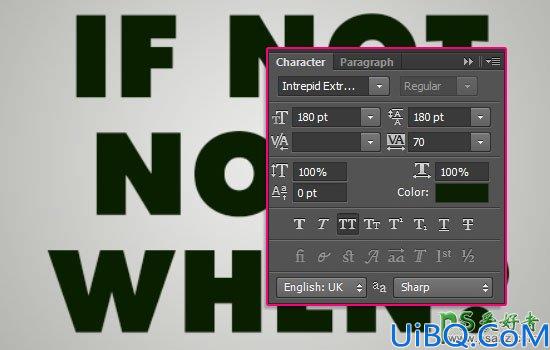 Photoshop个性文字制作实例教程：打造个性的多边形纹理文字效果