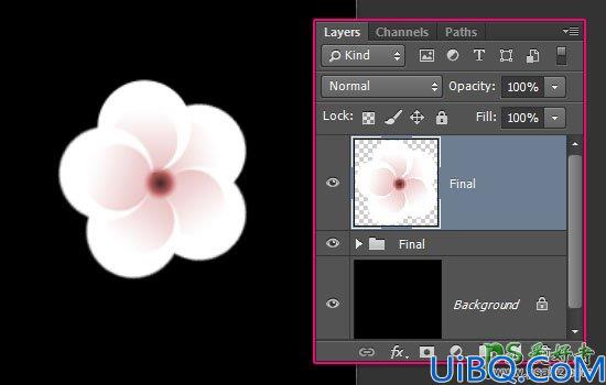 Photoshop艺术字制作实例教程：设计精致个性的浪漫樱花艺术字体，清新字