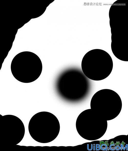 Photoshop文字特效制作实例教程：教您打造黑白抽象风格艺术字