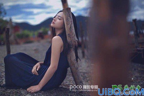 photoshop调色教程:打造唯美风格暗色调美女人像-打造唯美暗色调