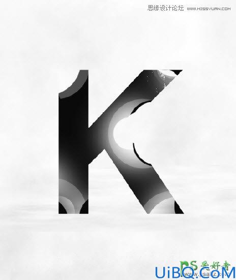 Photoshop文字特效制作实例教程：教您打造黑白抽象风格艺术字