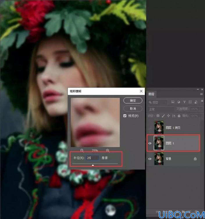 柔焦效果，用Photoshop中的模糊工具给照片制作柔焦效果