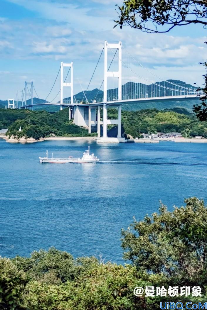 Photoshop胶片色调色教程：快速给生活风景照调出日系绿调胶片风格。