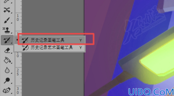 Photoshop工具教程知识：学习历史记录艺术画笔工具的使用方法和技巧。