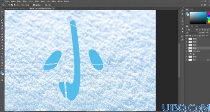 字体设计，通过Photoshop制作一款立体感十足的折纸效果字