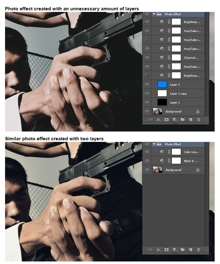 Photoshop图片处理技巧教程：学习10个非常重要的图片无损编辑技巧。