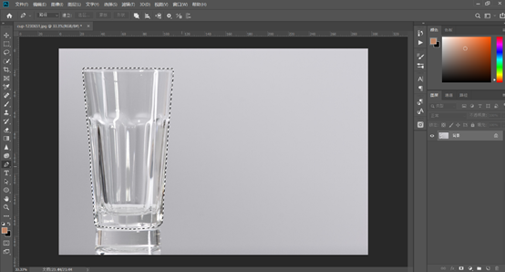 抠玻璃，如何用Photoshop扣取透明玻璃类的物体