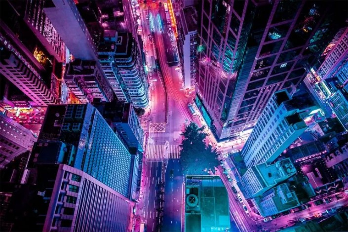 调色教程，快速调出电影《银翼杀手2049》赛博朋克效果的夜景照片