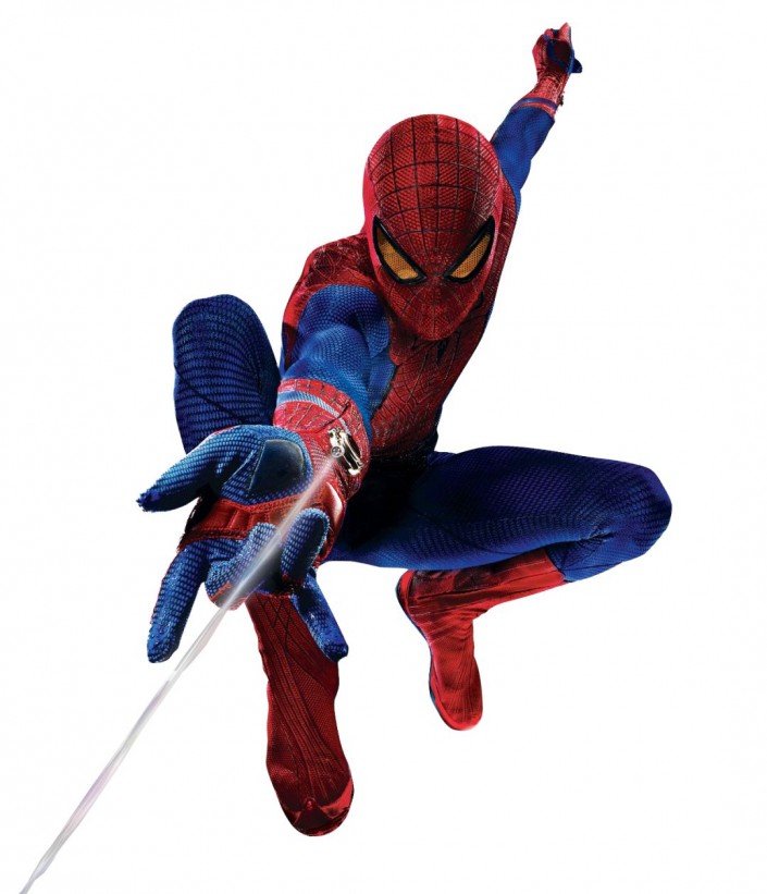 海报设计，合成漫威超级英雄蜘蛛侠海报