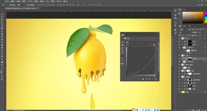 创意合成，制作自然色彩油漆效果照片
