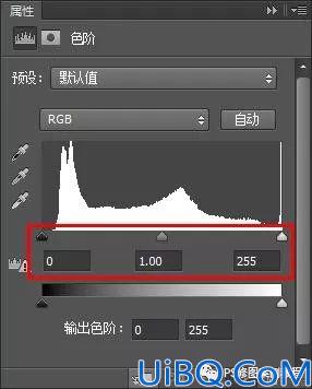 工具知识，通过色阶工具给人物进行调色