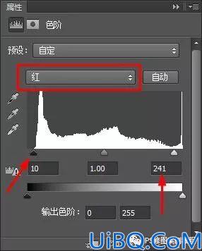 工具知识，通过色阶工具给人物进行调色