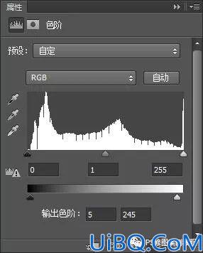 工具知识，通过色阶工具给人物进行调色