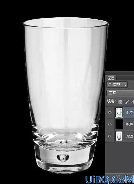 Photoshop抠杯子教程：利用通道及蒙版工具快速抠出透明的玻璃杯子。