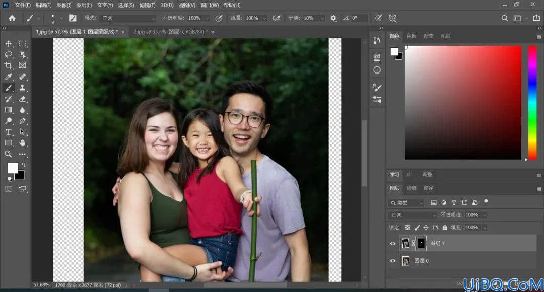 Photoshop人物换脸教程：教大家简单易学的“换脸术”“换头术”。