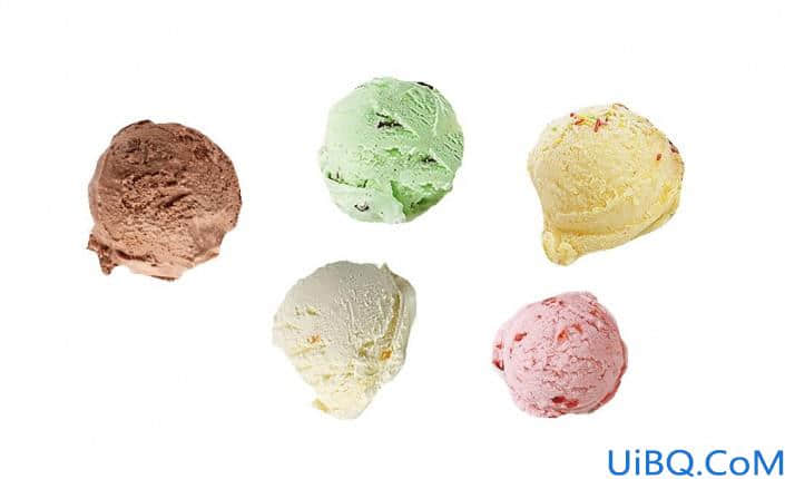 Photoshop文字设计教程：制作有“食欲”的冰激凌个性文字。