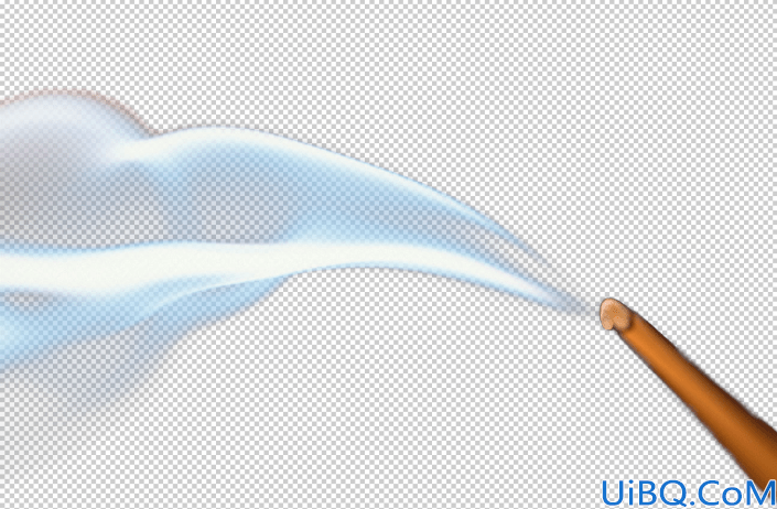 Photoshop抠烟雾教程：学习通道工具把烟雾抠出来，更换背景图。