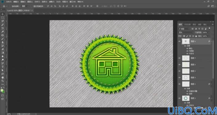 图标制作，用Photoshop制作个性的的网页图标