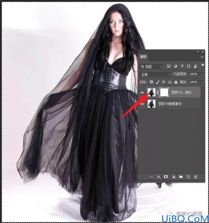 抠婚纱，通过Photoshop抠出黑色透明的婚纱照片