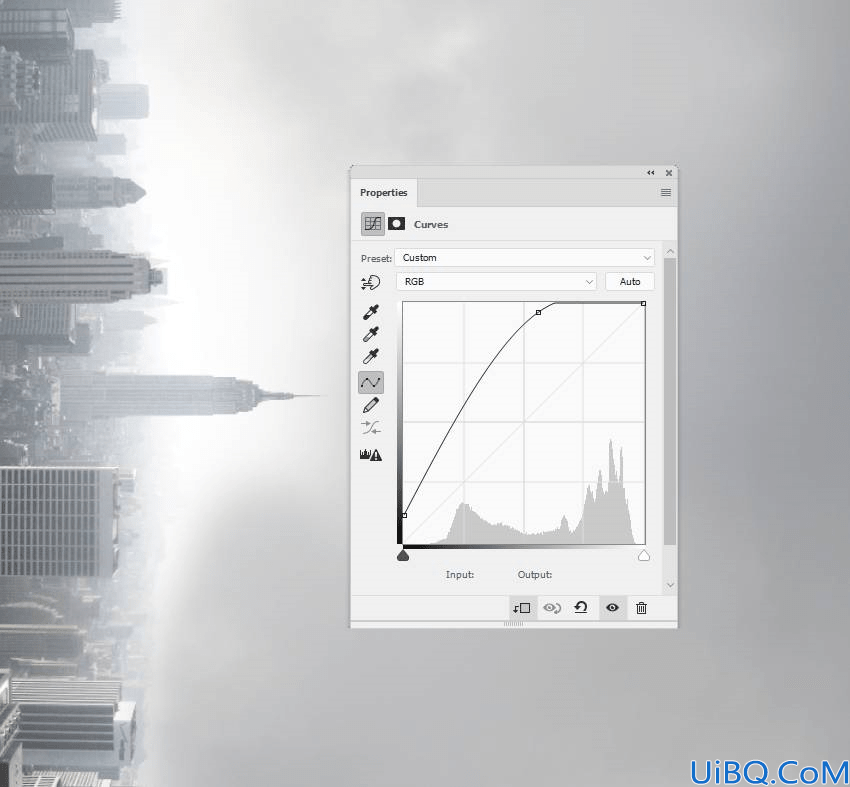 国外Photoshop合成教程：创意打造夜幕下超现实城市场景。