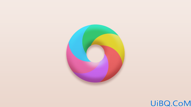 Photoshop手绘彩色质感的棒棒糖失量图素材，立体棒棒糖。
