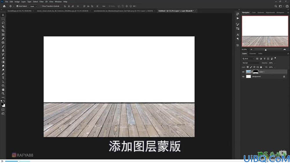 Photoshop海洋场景合成教程：打造从书本里面浮现的海洋童话世界场景。