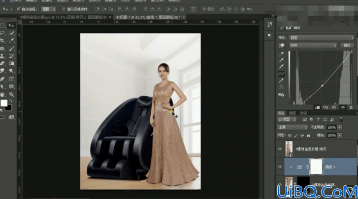 产品修图，通过Photoshop给模特和产品进行精细修图