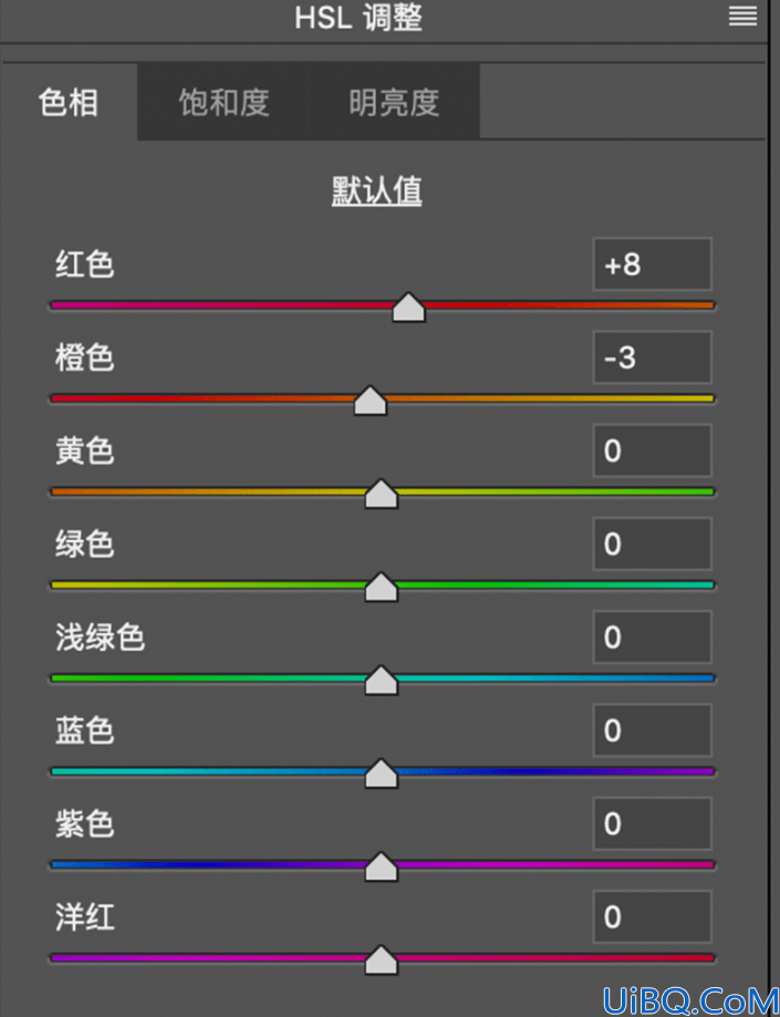 冷色调，给人物照片修出简约的冷淡色调