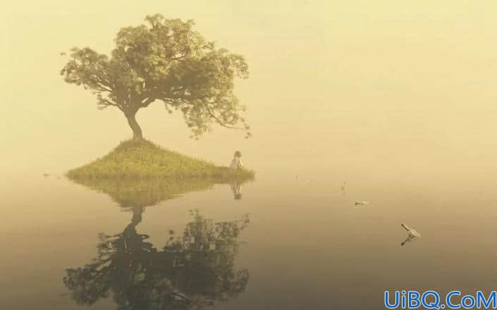 利用Photoshop合成打造一幅“自由与干旱”主题环保海报，创意海报设计。