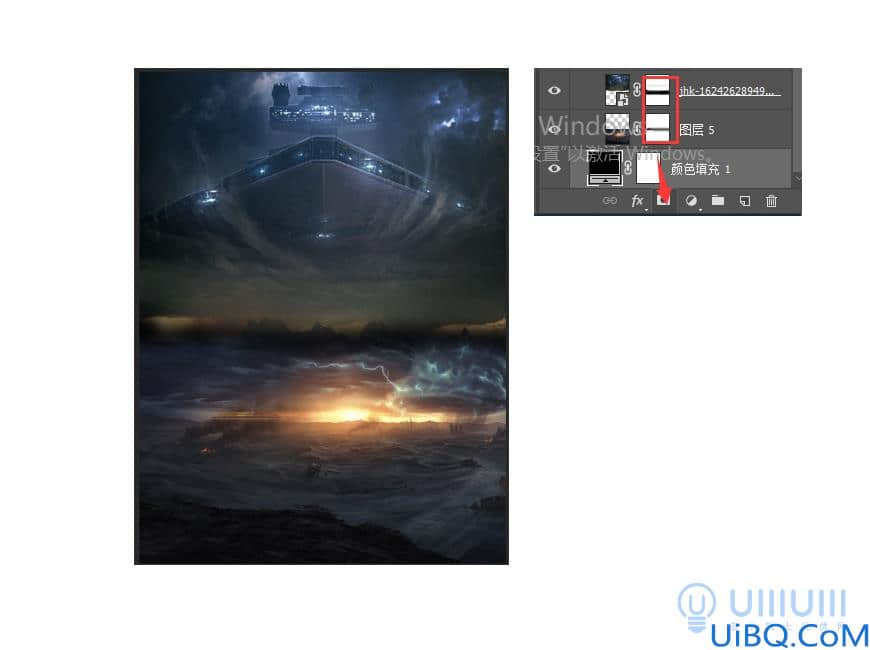 Photoshop教程：利用合成技巧设计经典大气的星球大战主题视觉海报。