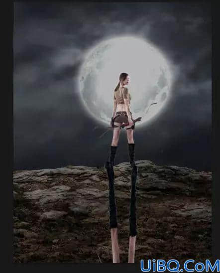 创意合成，打造《神奇女侠》既视感的海报照片