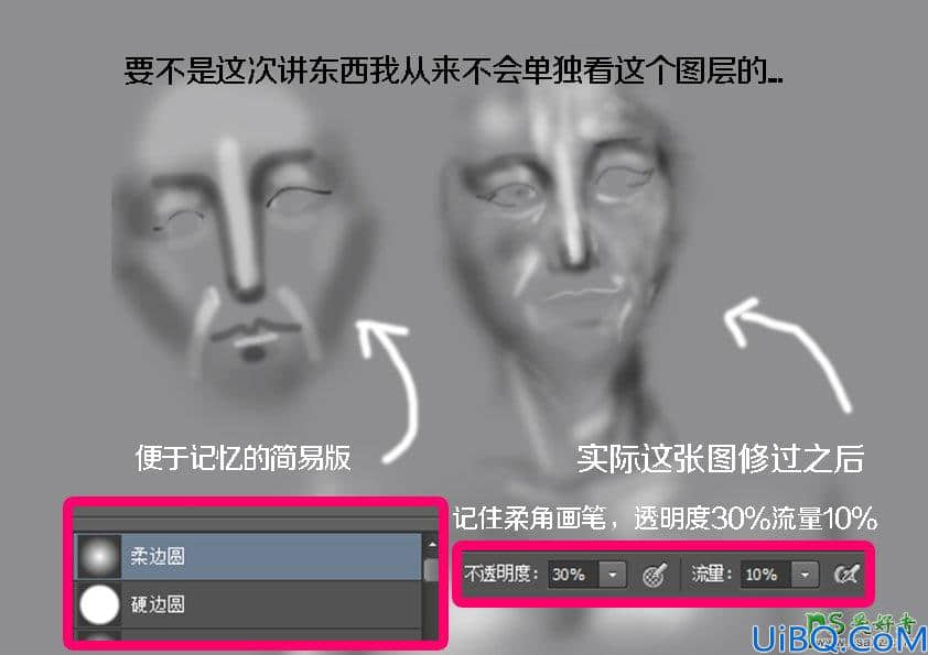 Photoshop修图技巧教程：揭秘一下奢侈品大片是怎么面部精修的。