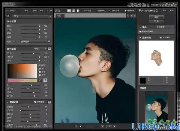 Photoshop个性合成实例：利用滤镜工具创意合成人像泡泡效果图。