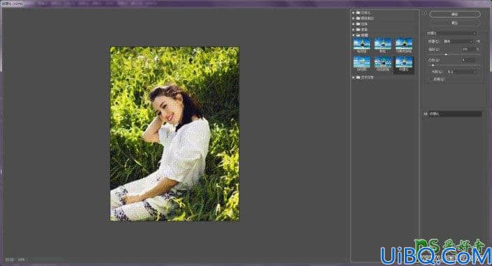 学习用Photoshop艺术滤镜给人物照片制作成彩色油画效果,油画人像制作教