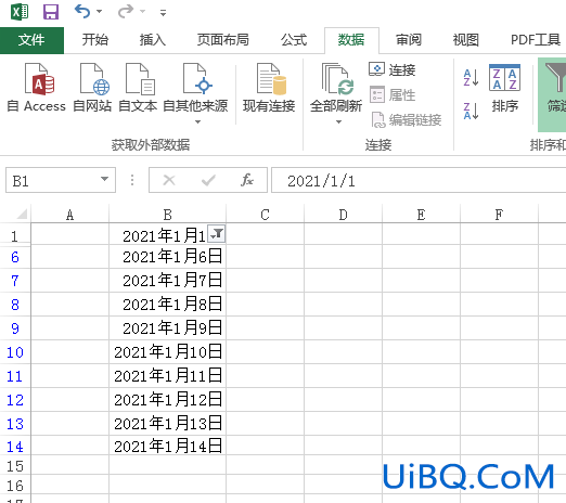 excel怎么筛选出想要的日期