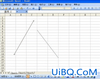 excel2003怎么画直线