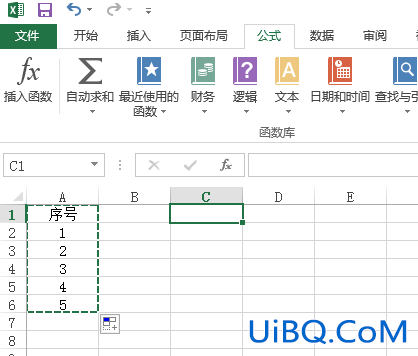 excel怎么排序号1234要两排12345