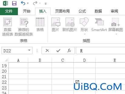 怎么在excel口内打√